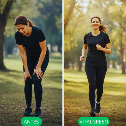 Parches VitalGreen. Oferta 1 + 1 Pack GRATIS. Alivia el dolor muscular. Más vida, menos dolor.
