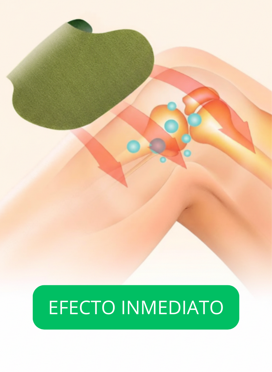 VitalGreen parches: Alivia el Dolor de Rodilla en 15 minutos, sin pastillas.